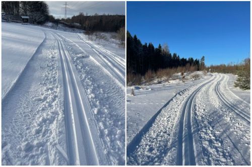 image: Fina skidspår!